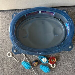 Blue Beyblade Burst Stadium Set